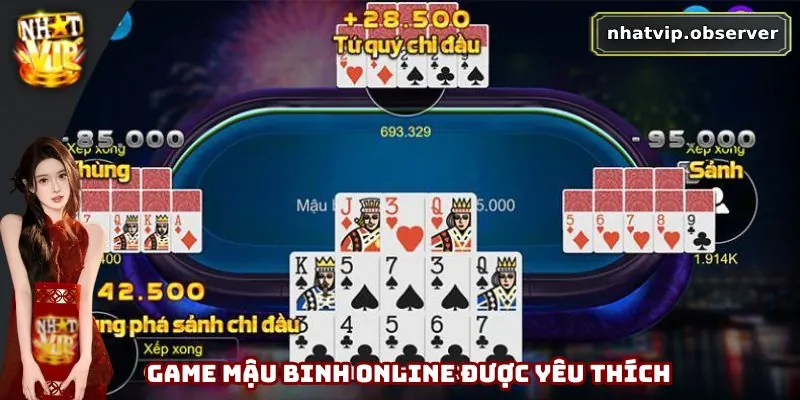 Mậu Binh online mang đến giây phút giải trí thú vị