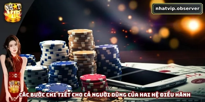 Các bước chi tiết cho cả người dùng của hai hệ điều hành